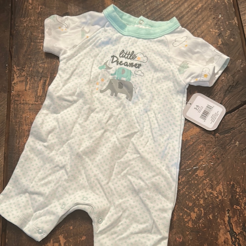 Rene rofe boys 3-6 months 1 piece